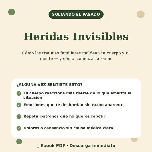 Heridas de la infancia: Como Sanar los traumas familiares (ebook PDF)